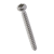 BN 20099 - Pan head screws with Pozidriv cross recess form Z, fully threaded (EJOT PT®; WN 1412), stainless steel A2