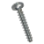 BN 82428 - Pozi pan head screws form Z (ecosyn® plast), steel case-hardened, zinc plated blue