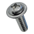 BN 5952 - Phillips pan washer head machine screws form H (ecosyn® fix IPH), stainless steel A2