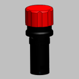 CE3T-10R, CE3P-10R - Compact emergency stop - 30mm push/twist release