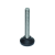 GN839.5 - Leveling feet, foot plastic / Screw Stainless Steel, fixed