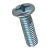 BN 392 - Phillips oval countersunk head machine screws form H (DIN 966 A; ~ISO 7047), steel 4.8, zinc plated blue