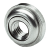 BN 26717 - Self-clinching nuts floating, for metallic materials (PEM® AC), stainless steel 18/8 (AISI 300), passivated