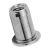 BN 1971 - Blind rivet nuts flat head, round shank, open end (TUBTARA® UPO/SPO), stainless steel A2