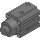 STK-MY1 - double acting/spring integrated/rod end form chamfered type