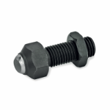 GN 709.3-BR - Locking elements with adjustable threaded pin