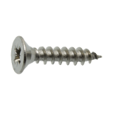 Reference 62305 - Countersunk flat head chipboard screw cross recess Pozidrive - Stainless steel A2