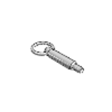 PR-1 - Hand-Retractable Spring Plungers - Pull Ring
