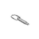 PR-250 - Hand-Retractable Spring Plungers - Pull Ring