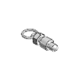 PRSN-10 - Hand-Retractable Spring Plungers - Pull Ring