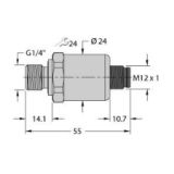 100002817 - Pressure Transmitter, With Voltage Output (3-Wire)