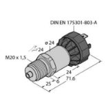 100000504 - Pressure Transmitter, With Current Output (2-Wire)