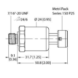 100006157 - Pressure Transmitter, With Voltage Output (3-Wire)